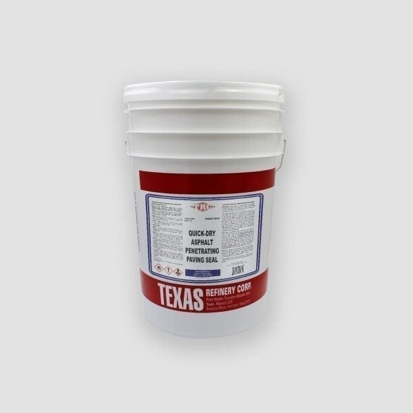 Pail of TRC Quick-Dry Asphalt Penetrating Paving Seal-01 french